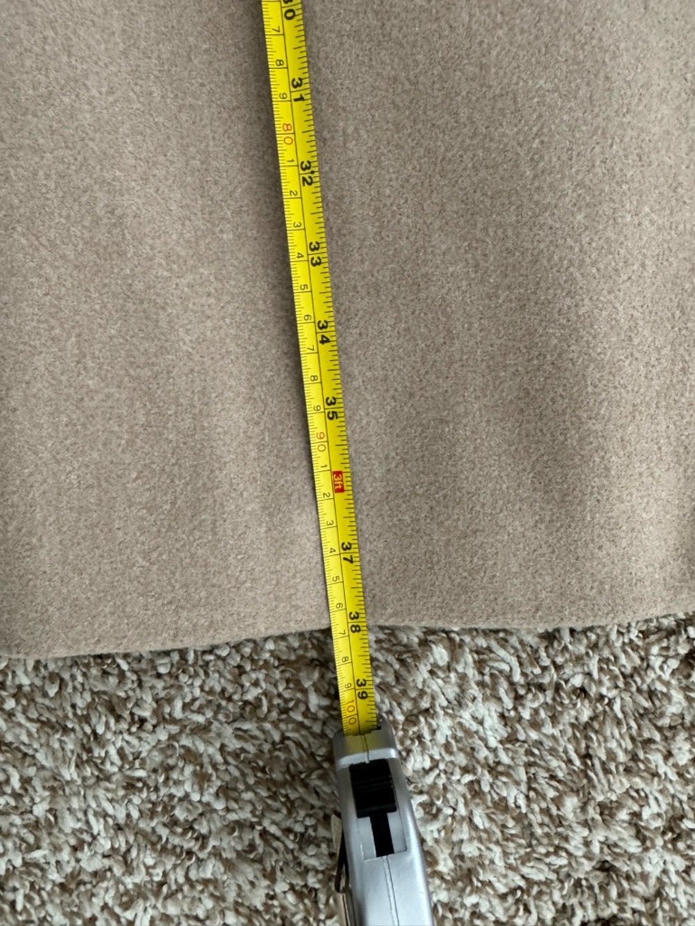 Zara Camel Single-Breasted Coat - Picture 10 of 10